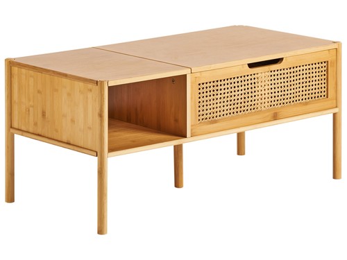 Table basse boho bambou - en,
