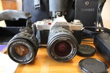 Ensemble Canon AV1 Objectifs 50, 28-70, 80-210.