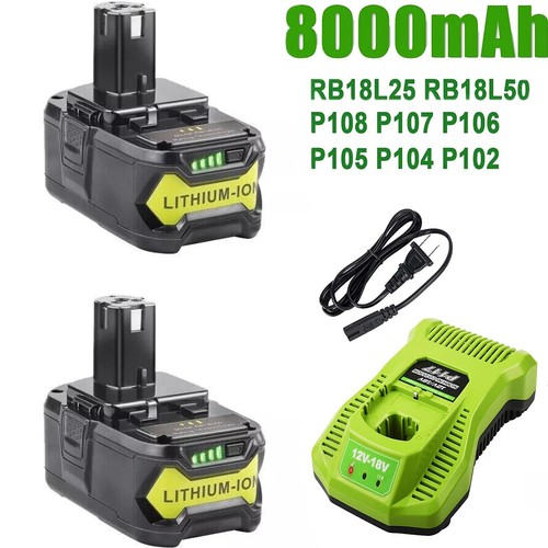 18v batterie pour ryobi - 18v,