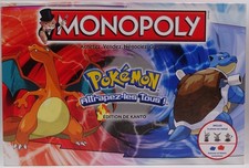 MONOPOLY POKEMON EDITION KANTO -- VERSION FRANCAISE -- NEUF SOUS BLISTER