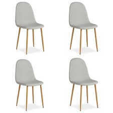 Lot de 4 Chaises de Salle à