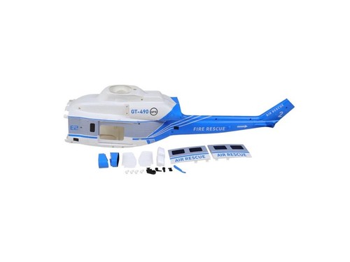 Fuselage bleu blanc - e2,