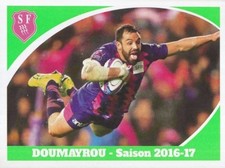 010 DOUMAYROU # STADE FRANCAIS SAISON 2016-2017 STICKER PANINI RUGBY 2018