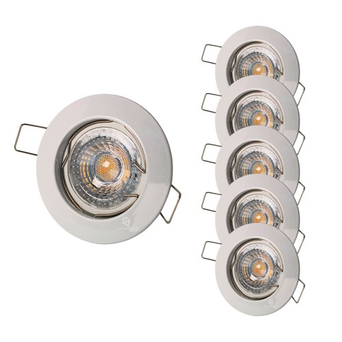 Lot spot encastrable - de, 5