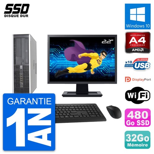 6305 pro sff ecran - hp,