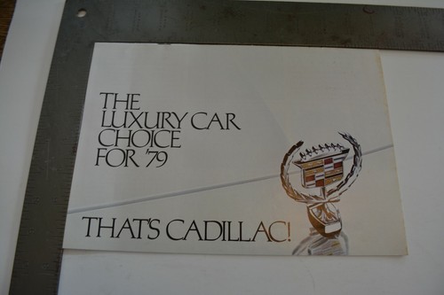 1979 cadillac luxury - cadillac,