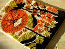 TAPIS Tapisserie LAINE VINTAGE