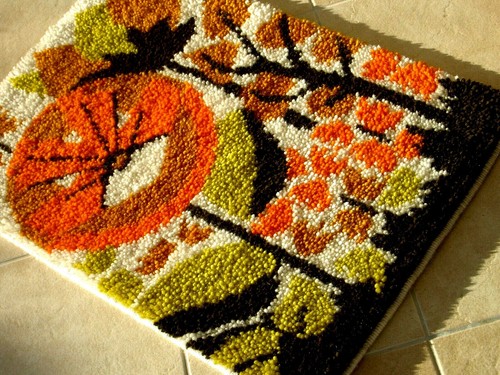 Tapis tapisserie laine - tapis,