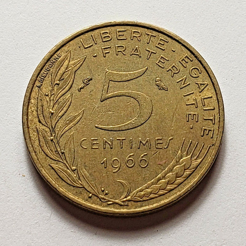 1966 france centimes - 1966,