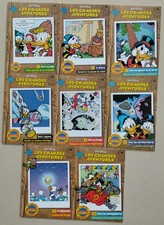 Lot de 8 Livres Les Grandes Aventures Journal Mickey Numéros 1 4 7 8 9 10 11 12