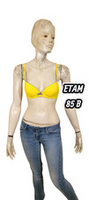 Etam 85 B Soutien gorge jaune