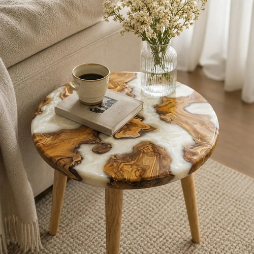 Table basse ronde - , en