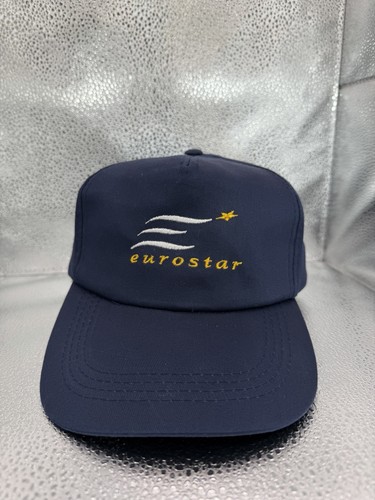 Eurostar hat navy blue vintage - eurostar,