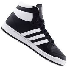 Adidas Original Top Ten Hi Unisexe Baskets Chaussures de Sport FV6132 Noir Blanc