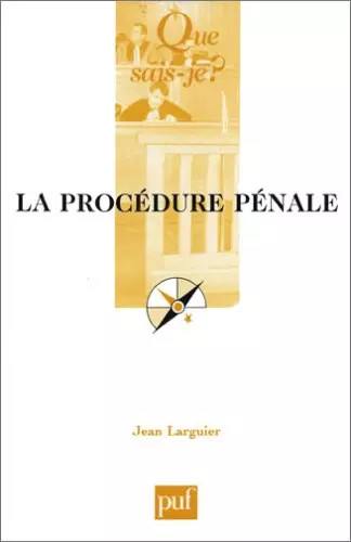 Procédure pénale jean - procédure, pénale,
