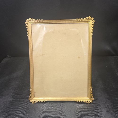Grand cadre bronze doré - en,