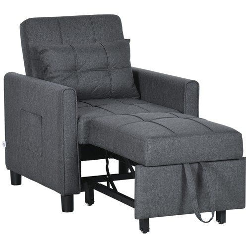 Homcom fauteuil convertible - homcom,