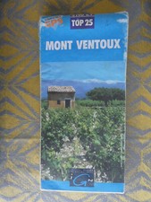 carte IGN bleue 1/25000 3140 ET top 25 mont ventoux  edition 2  1999