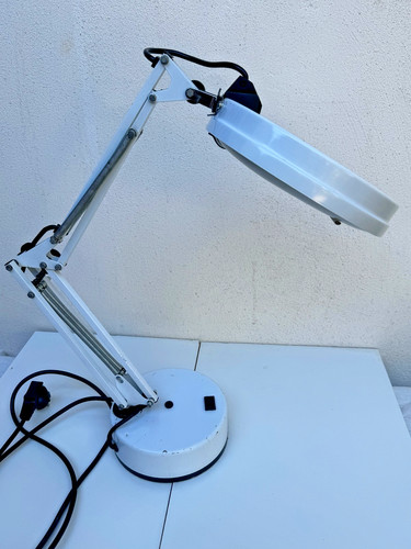 Lampe loupe atelier vintage - d'atelier,