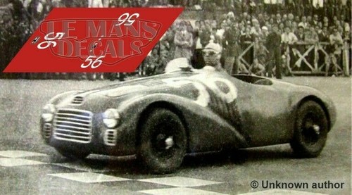 Décal ferrari 125 roma - décal, s
