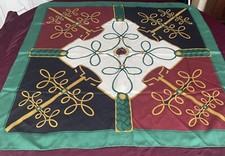 Foulard Carré Longchamp Vintage Scarf