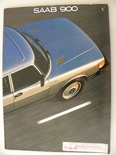 Brochure SAAB 900 de 1981 (