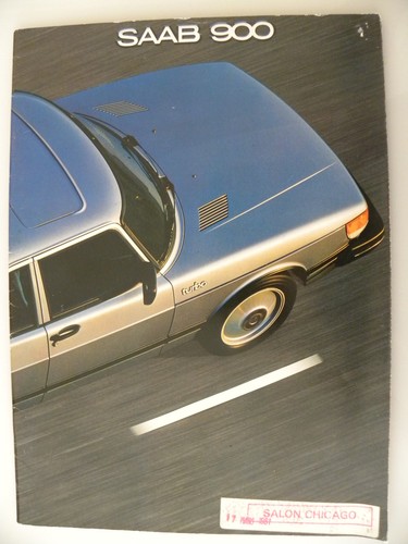 Brochure saab 900 - brochure, 1981