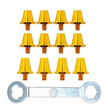Lot de 12 Crampons de Football Antidérapants à Visser, pour Chaussures de