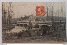 Verpillières sur Ource (Aube) - Pont de l'Ource - Attelage, Cheval
