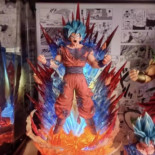 Figurine son goku ssj blue - figurine,