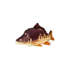 COUSSIN PELUCHE POISSON CARPE MIROIR MINI 35 CM Alciumpeche