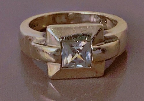 Superbe bague tank argent - superbe,