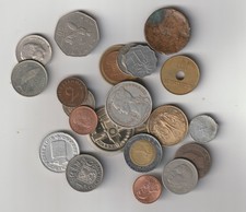 155g de monnaies etrangeres