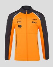 Mclaren F1 2025 Officiel Équipe Softshell Veste Papaye Orange
