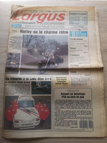 Argus 1987 essai - l'argus,