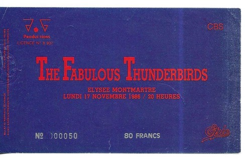Rare ticket billet concert - rare,