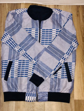 Bombers mixte en tissu pagne