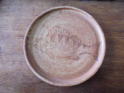 Assiette terre cuite