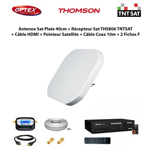 Antenne sat plate - antenne,