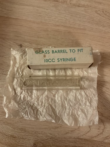 Glass barrel for syringe - us,