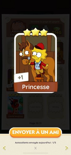 Princesse carte monopoly 3 - monopoly,