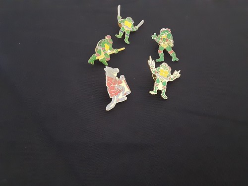 Lot pins tortue ninja - de, 5