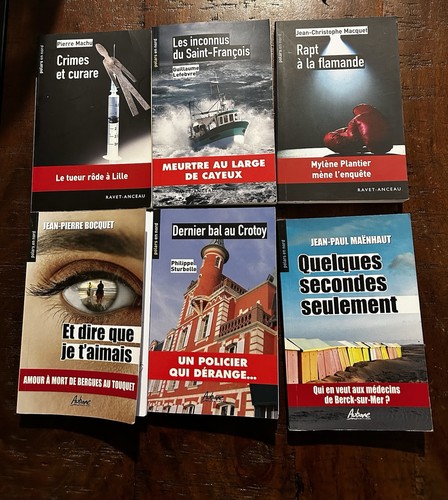 Lot livres polars nord - lot, en