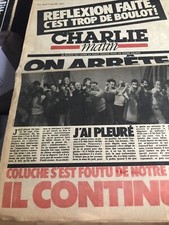 Charlie Matin N° 2 du Mardi 17 mars 1981- supplément - Original, parfait état