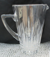 Pichet cristal taille broc a eau aiguiere glass water pitcher no st Louis