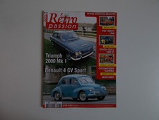 RETRO PASSION 197 NSU 1200 TT-RENAULT 4 CV SPORT-TRIUMPH 2000 Mk1-CYCLO FLANDRIA
