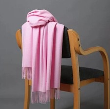 Echarpe étole, châle rose