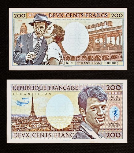 2018 200 francs jp belmondo - 2018,