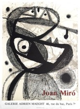 Joan MIRO - Affiche en