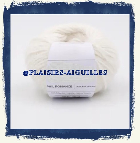 Pelotes phil romance ecru - 5,